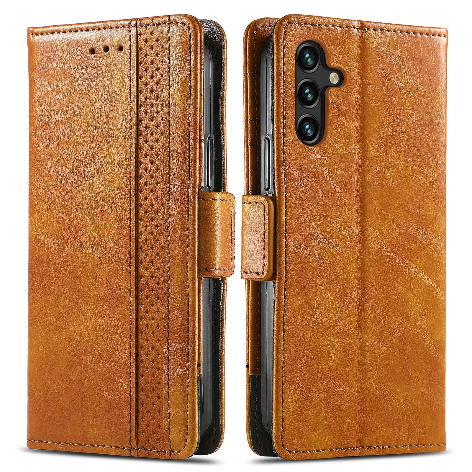 CASENEO 002 Series For Samsung Galaxy A24 4G RFID Blocking Phone Cover Splicing PU Leather Stand Wallet Case CASENEO 002 Series For Samsung Galaxy A24 4G RFID Blocking Phone Cover Splicing PU Leather Stand Wallet Case
